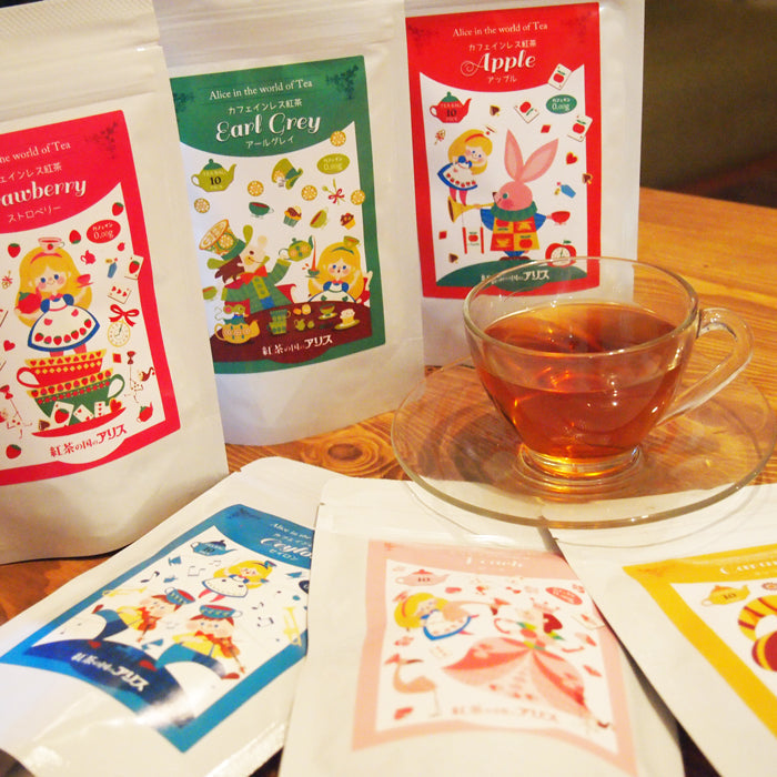 カフェインレス紅茶 選べる ティーバッグ 3点セット【 送料無料 ・メール便】